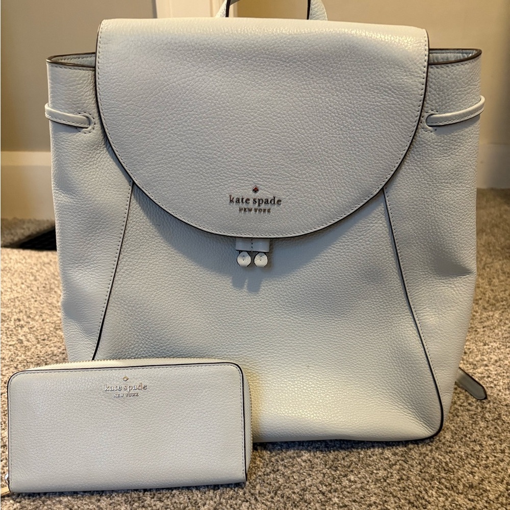 Kate Spade Light Blue Wallet Only